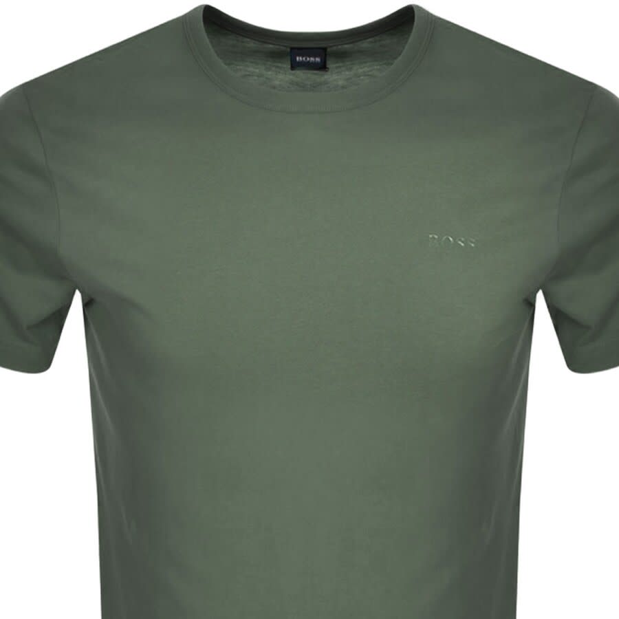 Alternative Image for ProductBOSS Tiburt 33 Logo T Shirt Khaki2