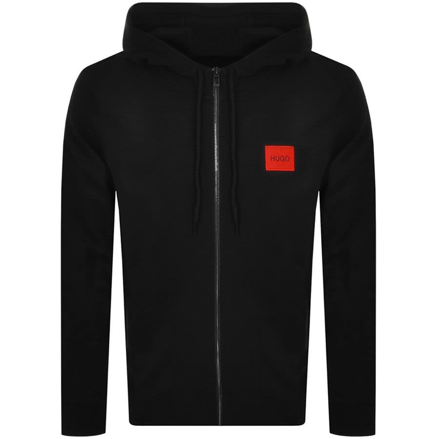 Alternative Image for ProductHUGO Hooded Logo Tracksuit Black2