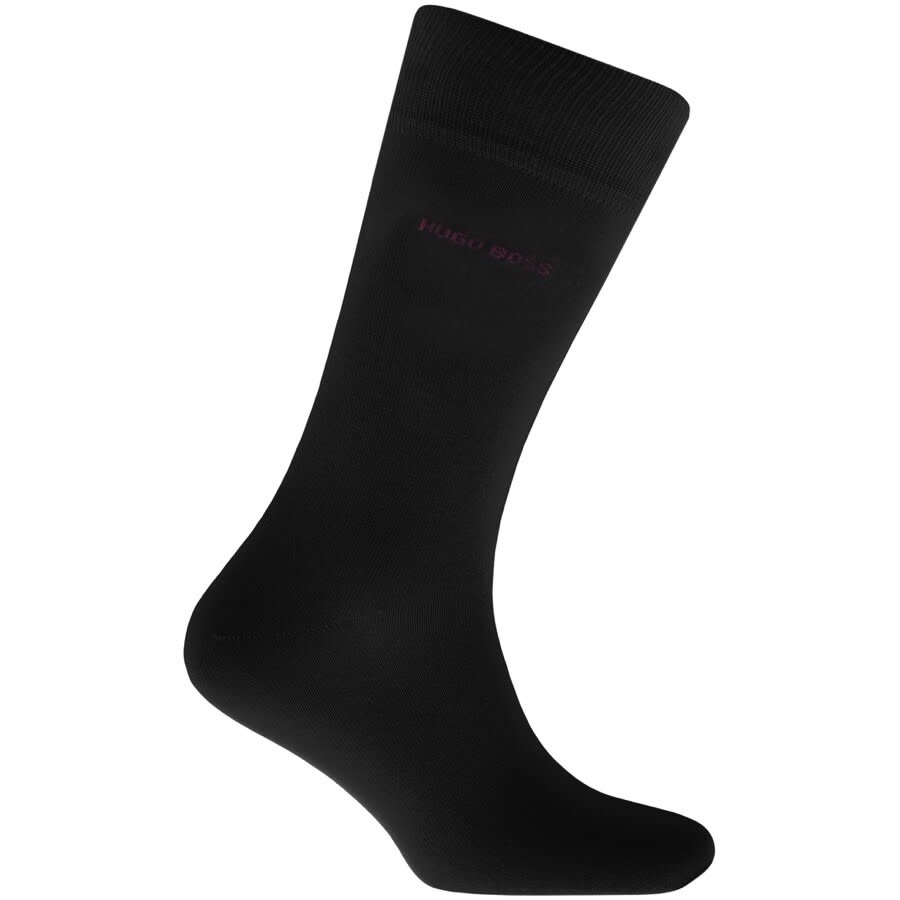Alternative Image for ProductBOSS Three Pack Socks Black2