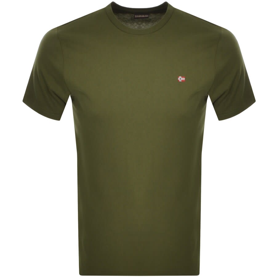 Alternative Image for ProductNapapijri Salis C Short Sleeve T Shirt Green1