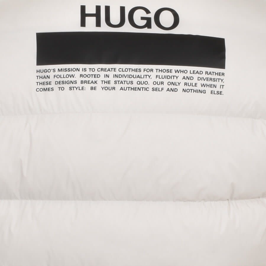 Alternative Image for ProductHUGO Biron Quilted Jacket White3