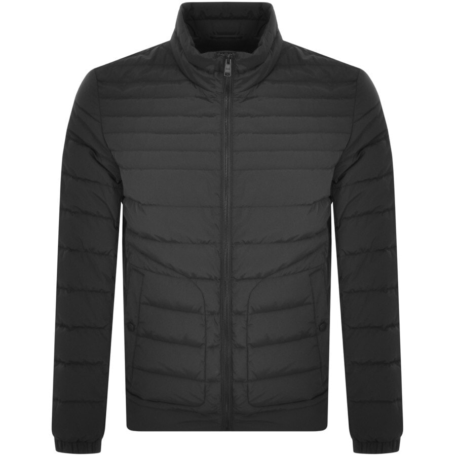 boss quilted jacket