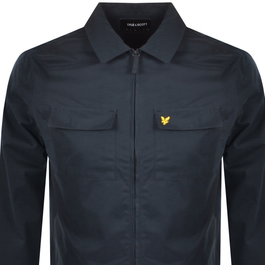 Alternative Image for ProductLyle And Scott Overshirt Navy2