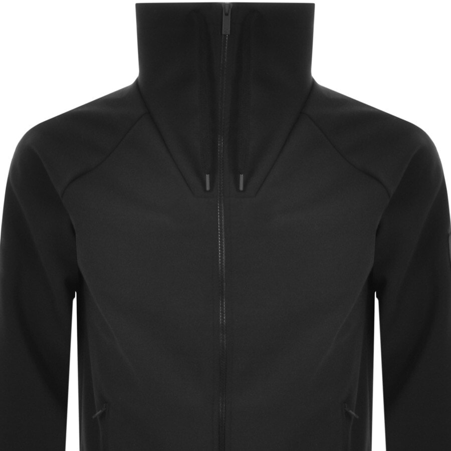 Alternative Image for ProductLyle And Scott High Neck Full Zip Sweatshirt Black2