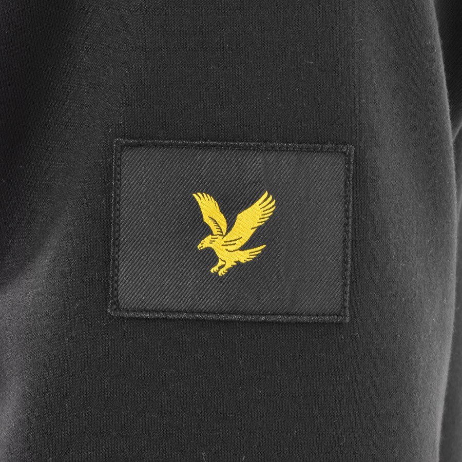 Alternative Image for ProductLyle And Scott High Neck Full Zip Sweatshirt Black3