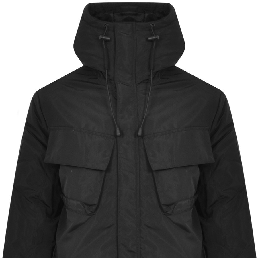Alternative Image for ProductLyle And Scott Longline Parka Jacket Black2