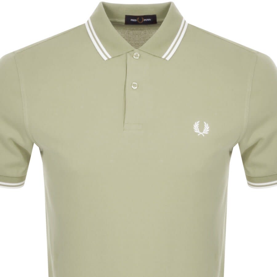 Alternative Image for ProductFred Perry Twin Tipped Polo T Shirt Green2