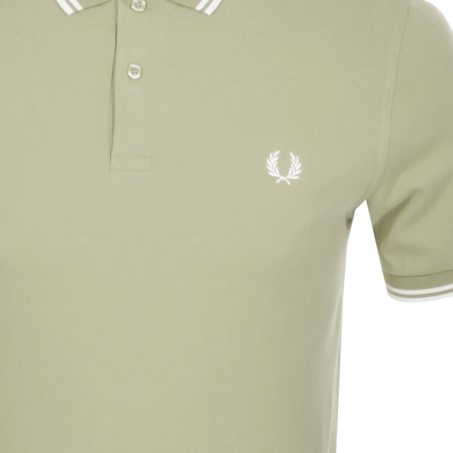 Alternative Image for ProductFred Perry Twin Tipped Polo T Shirt Green3