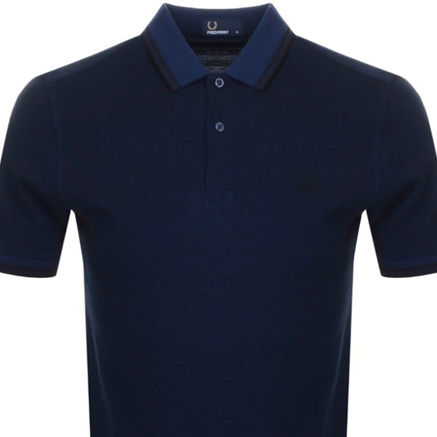 Alternative Image for ProductFred Perry Twin Tipped Polo T Shirt Blue2