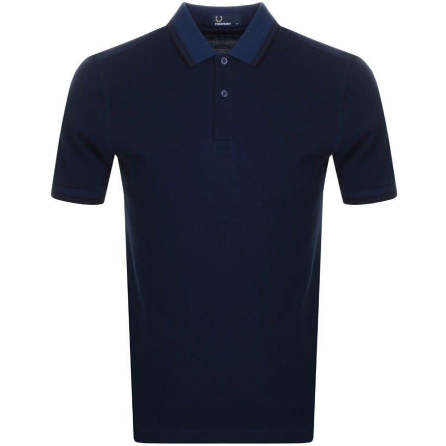 Alternative Image for ProductFred Perry Twin Tipped Polo T Shirt Blue1