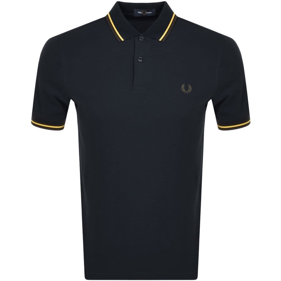 Alternative Image for ProductFred Perry Twin Tipped Polo T Shirt Navy1