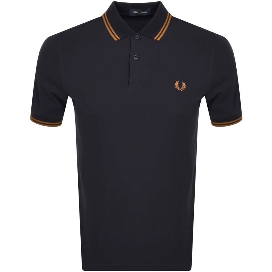 Alternative Image for ProductFred Perry Twin Tipped Polo T Shirt Navy1