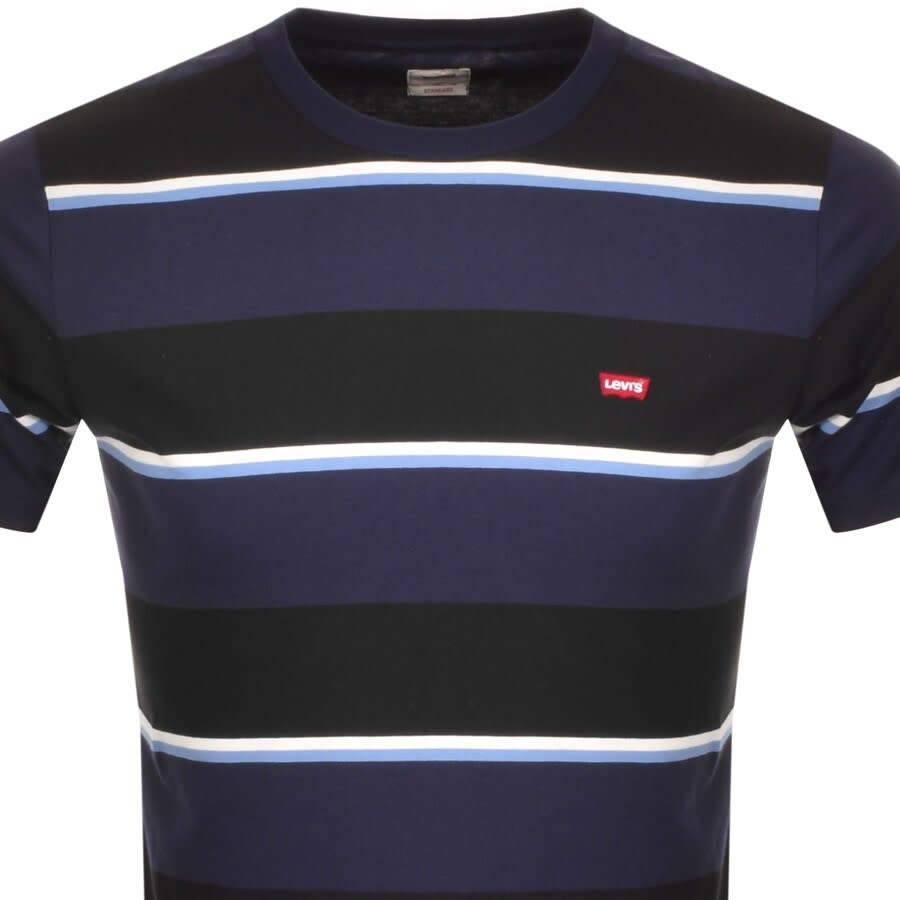 Alternative Image for ProductLevis Original Crew Neck Logo T Shirt Navy2