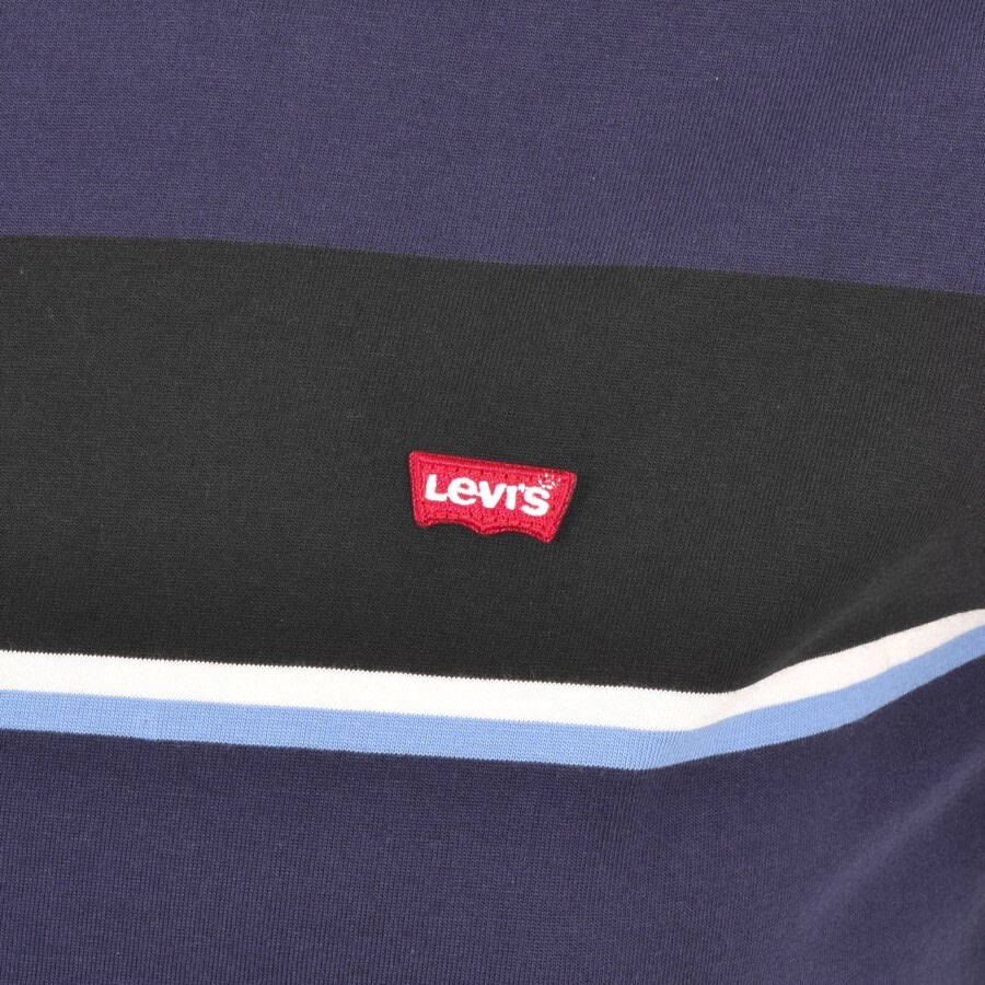 Alternative Image for ProductLevis Original Crew Neck Logo T Shirt Navy3