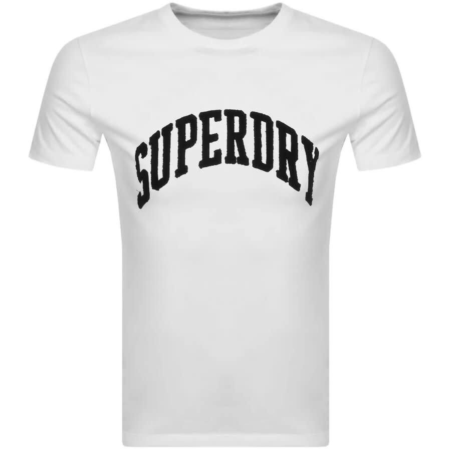 Alternative Image for ProductSuperdry Varsity Arch Mono T Shirt White1