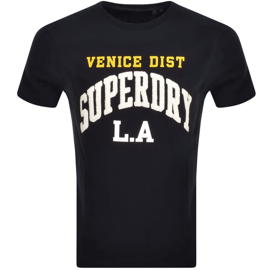 Alternative Image for ProductSuperdry Varsity Arch T Shirt Navy1