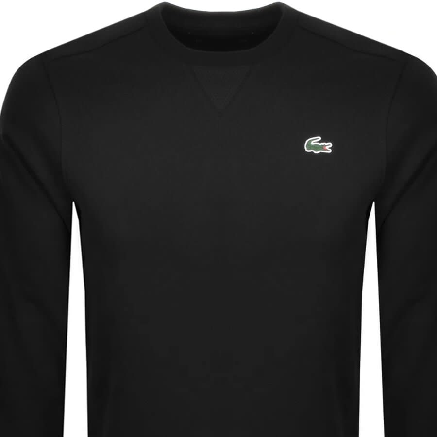 Alternative Image for ProductLacoste Sport Crew Neck Sweatshirt Black2