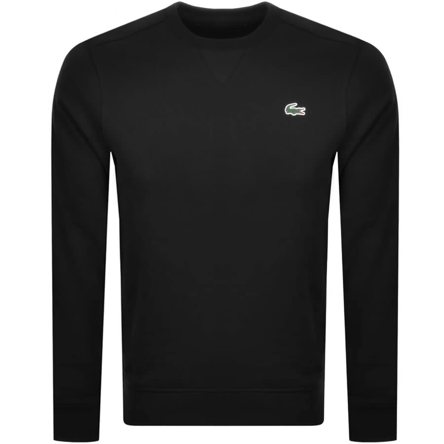 Alternative Image for ProductLacoste Sport Crew Neck Sweatshirt Black1