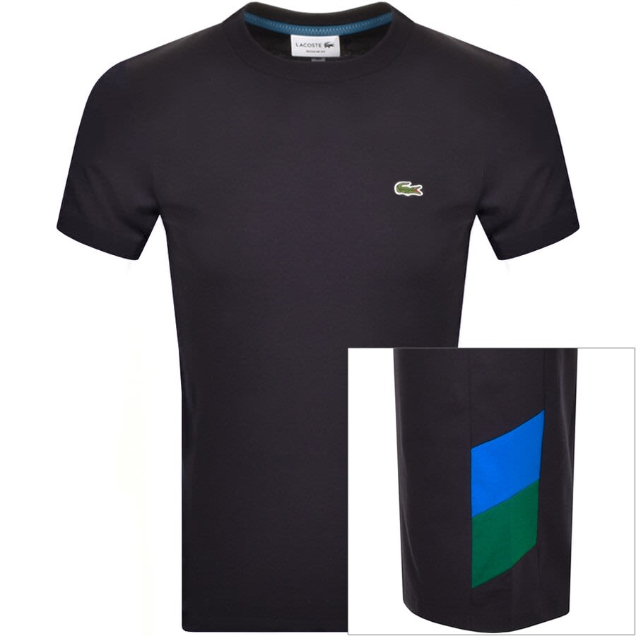 Alternative Image for ProductLacoste Crew Neck T Shirt Navy1