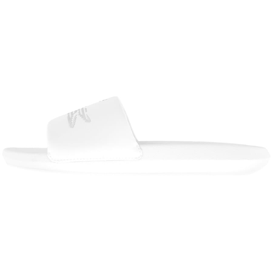 Alternative Image for ProductLacoste Croco Sliders White2