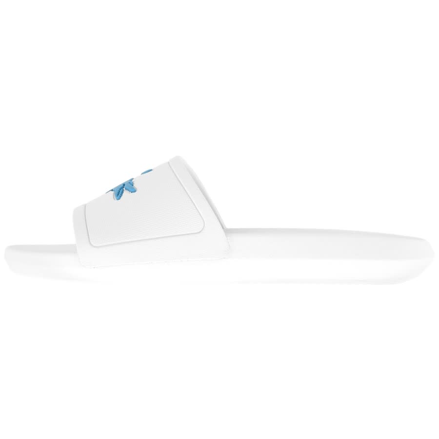 Alternative Image for ProductLacoste Croco Sliders White2