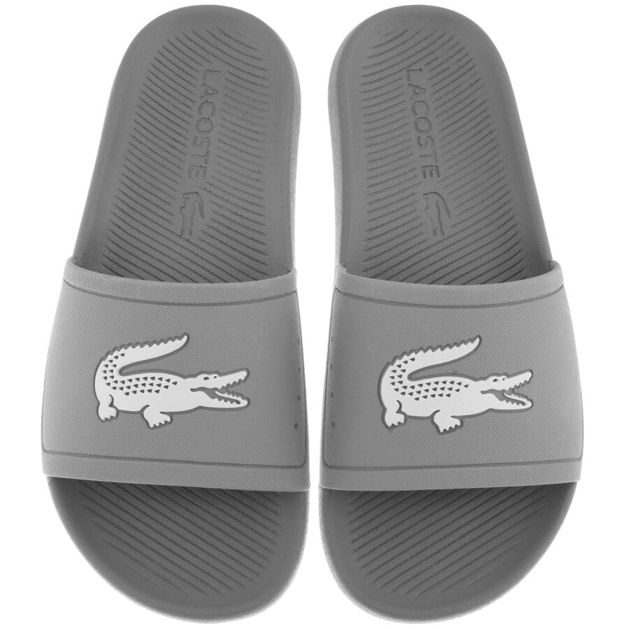 Alternative Image for ProductLacoste Croco Sliders Grey1