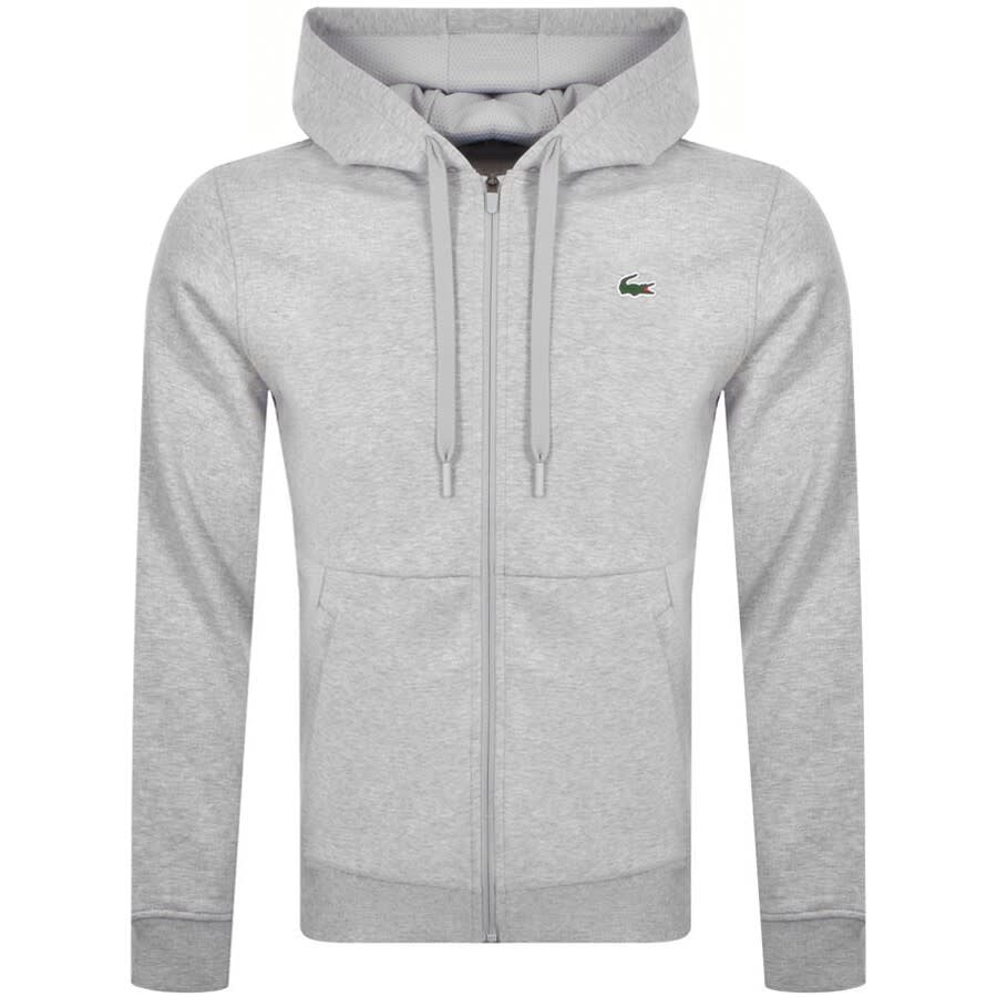Alternative Image for ProductLacoste Sport Full Zip Hoodie Grey1