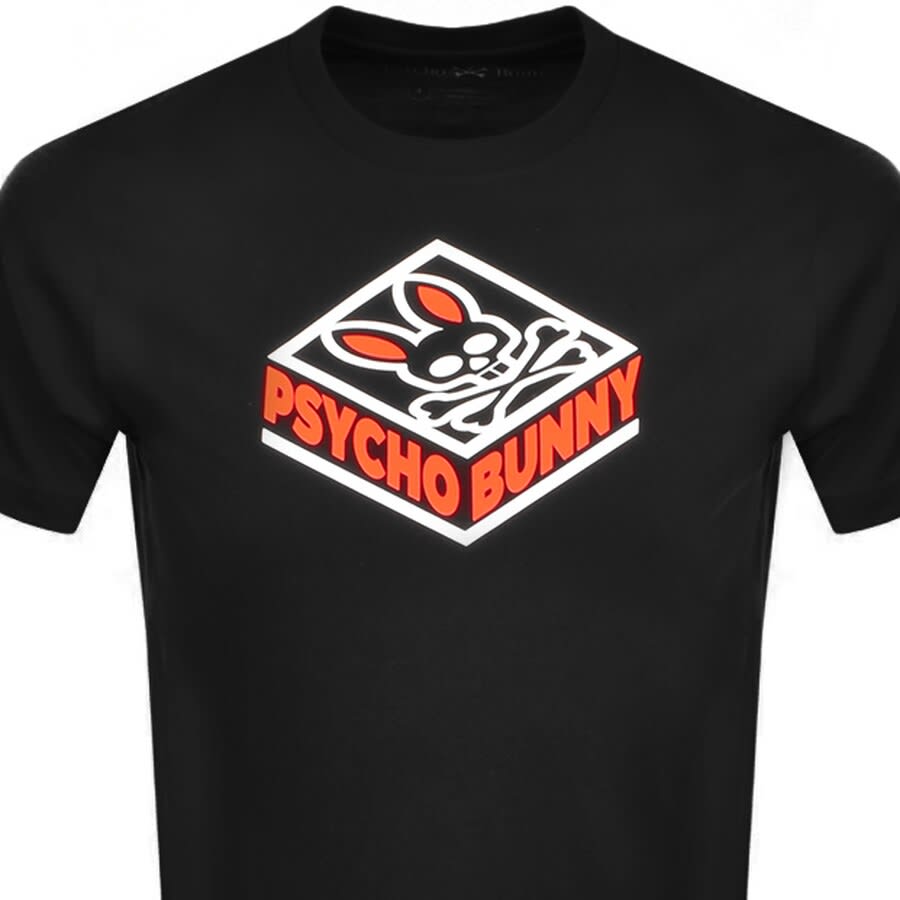 Alternative Image for ProductPsycho Bunny Glasson Logo T Shirt Black2