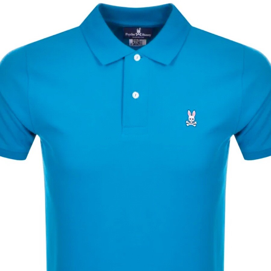 Alternative Image for ProductPsycho Bunny Classic Polo T Shirt Blue2