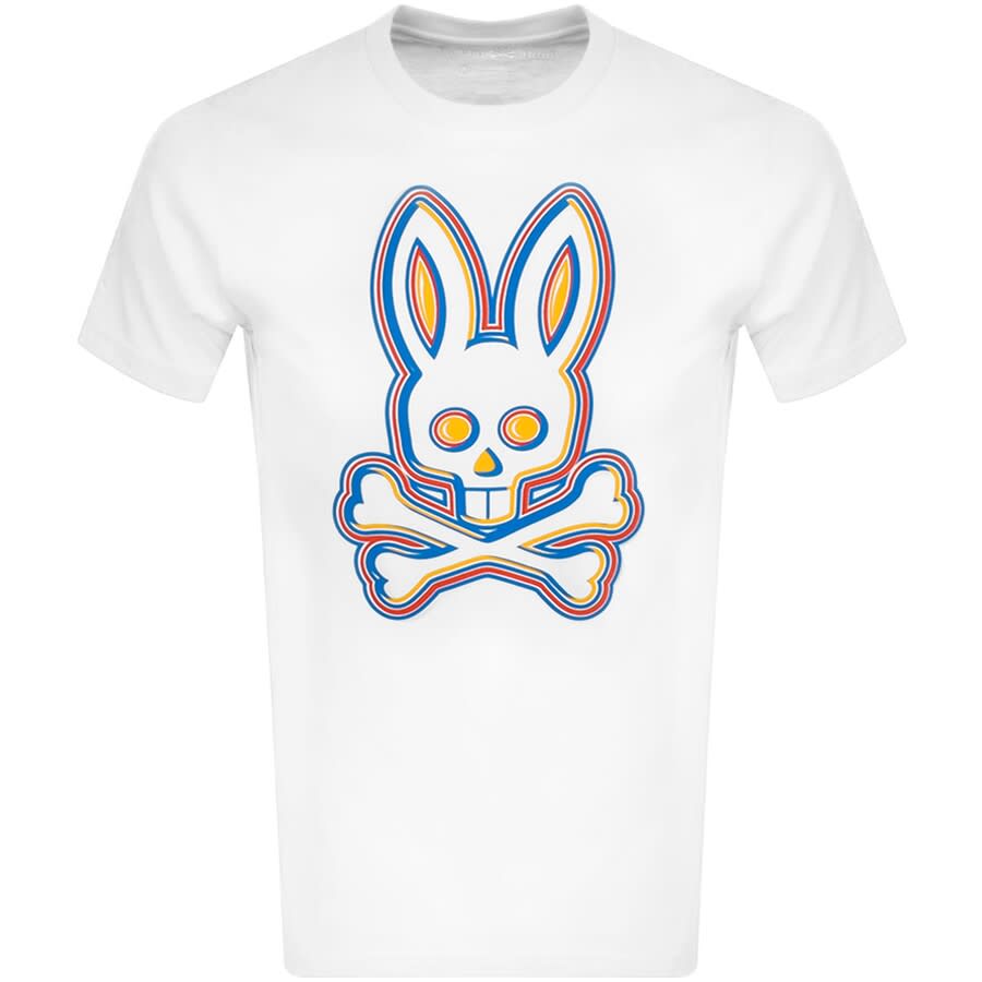 Alternative Image for ProductPsycho Bunny Colton Crew Neck T Shirt White1