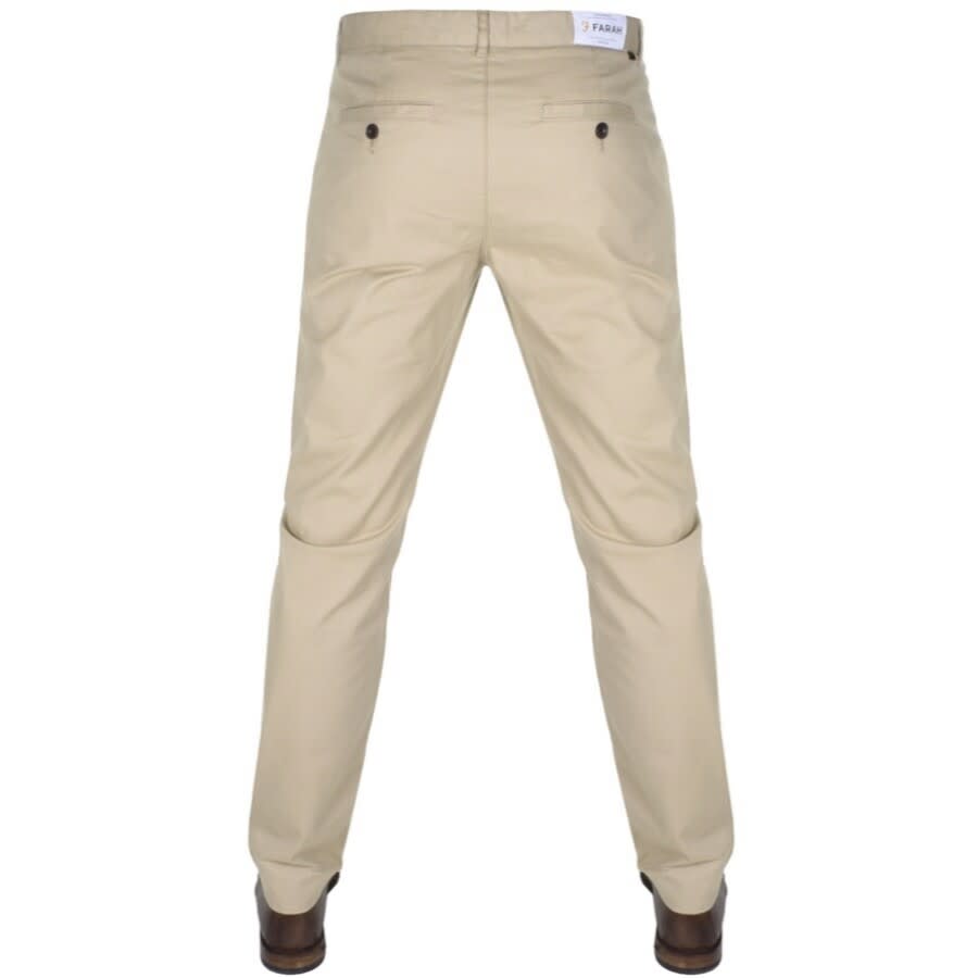 Alternative Image for ProductFarah Vintage Elm Chino Trousers Beige2