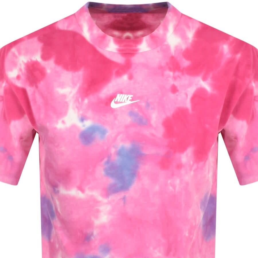 Alternative Image for ProductNike Crew Neck Tie Dye T Shirt Pink2