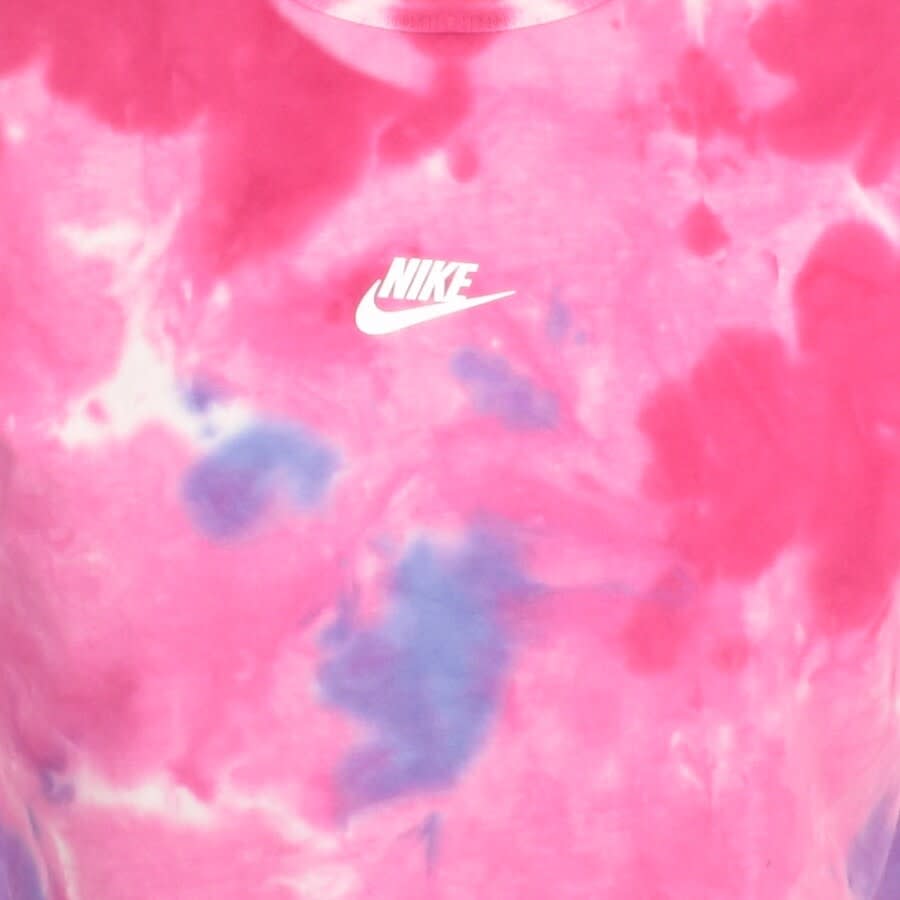 Alternative Image for ProductNike Crew Neck Tie Dye T Shirt Pink3