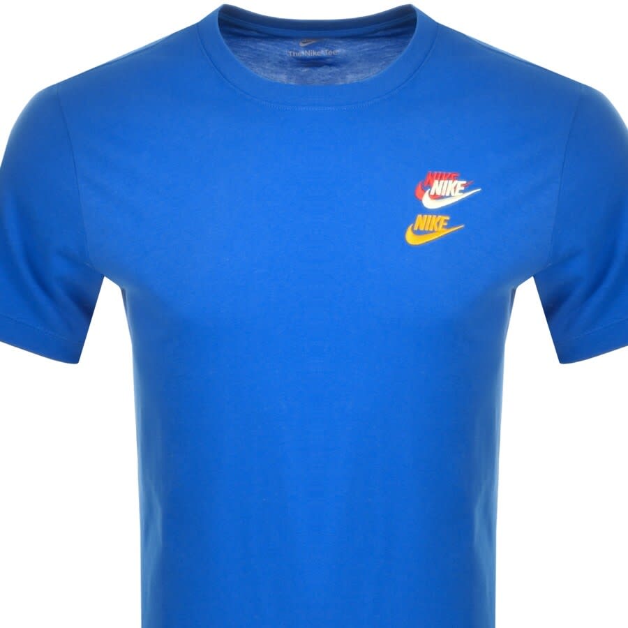 Alternative Image for ProductNike Club Essential Logo T Shirt Blue2