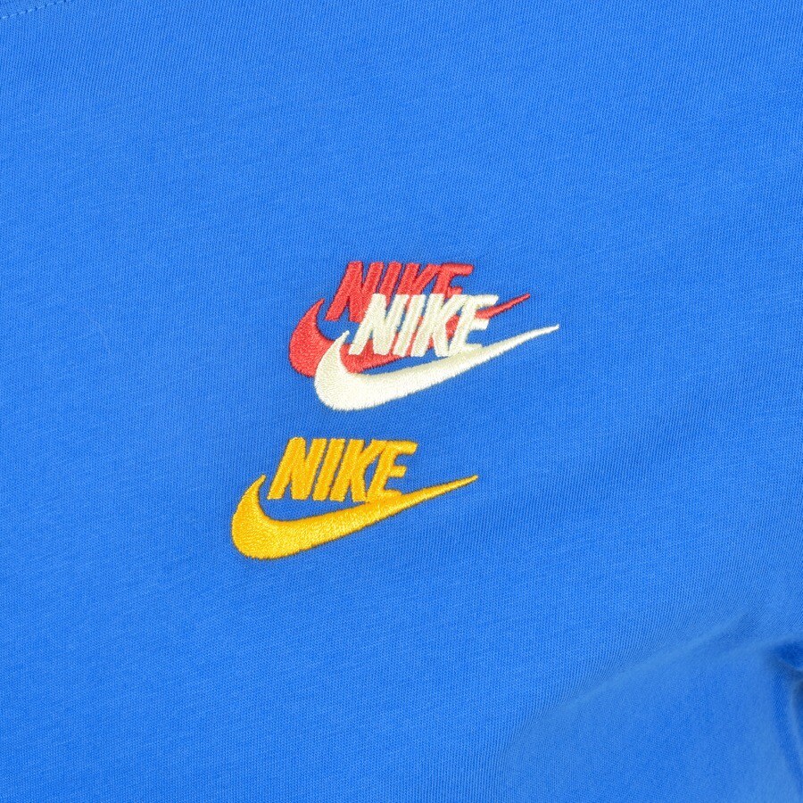 Alternative Image for ProductNike Club Essential Logo T Shirt Blue3
