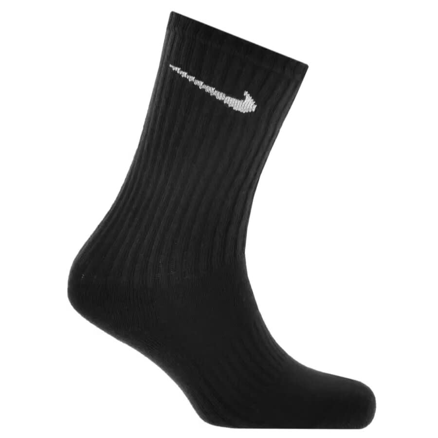 Alternative Image for ProductNike Three Pack Socks Black2