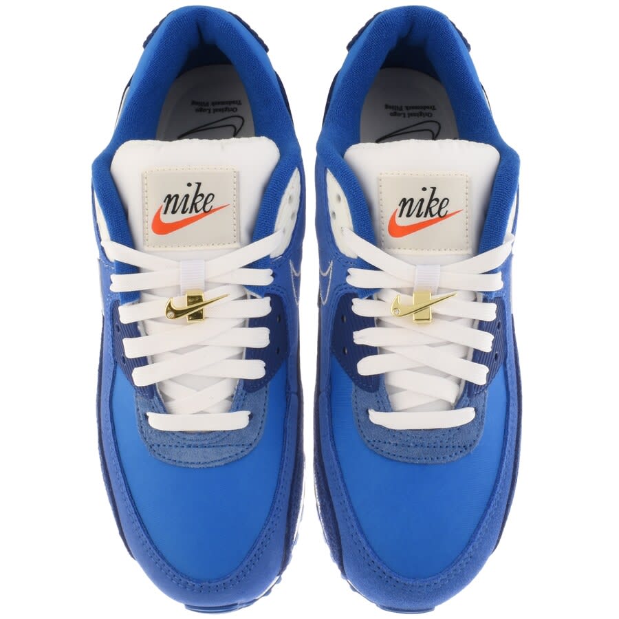 Alternative Image for ProductNike Air Max 90 Trainers Blue3