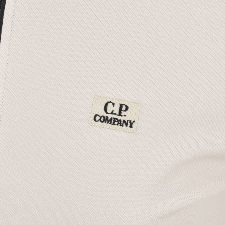 Alternative Image for ProductCP Company Half Zip Sweatshirt Cream3
