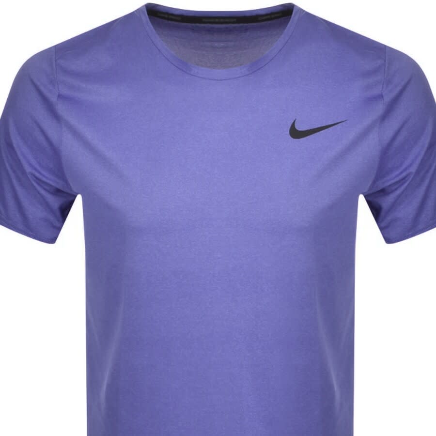 Alternative Image for ProductNike Training Dri Fit Logo T Shirt Blue2