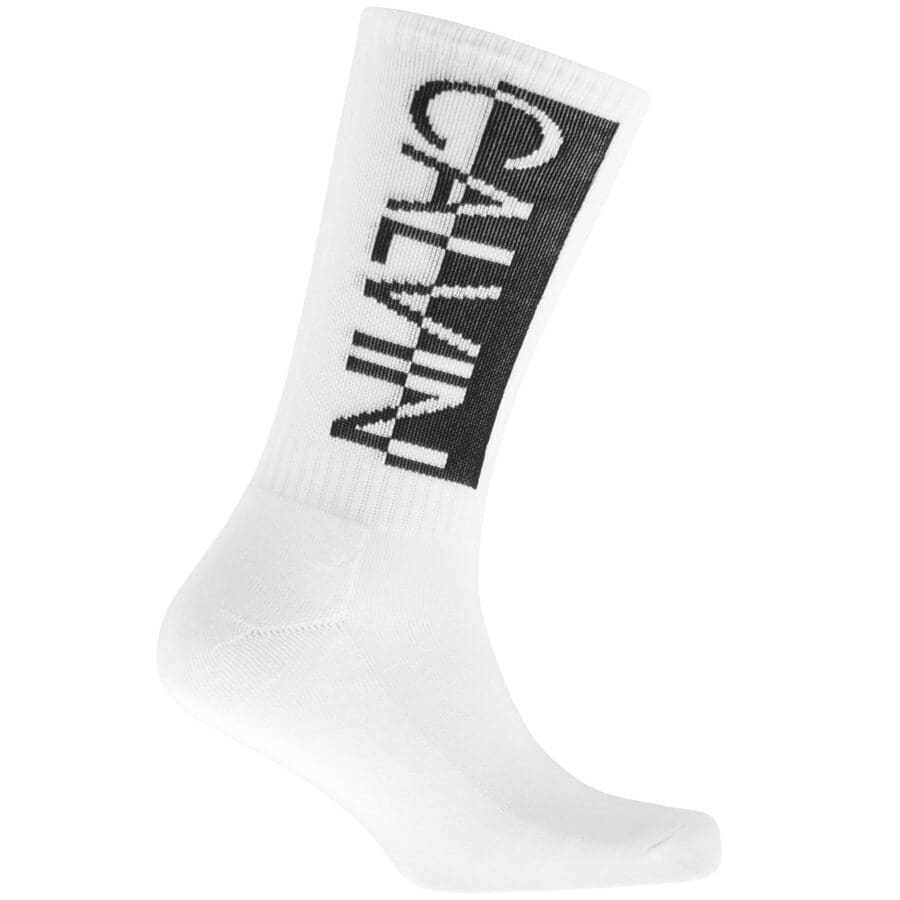 Alternative Image for ProductCalvin Klein Three Pack Socks White3