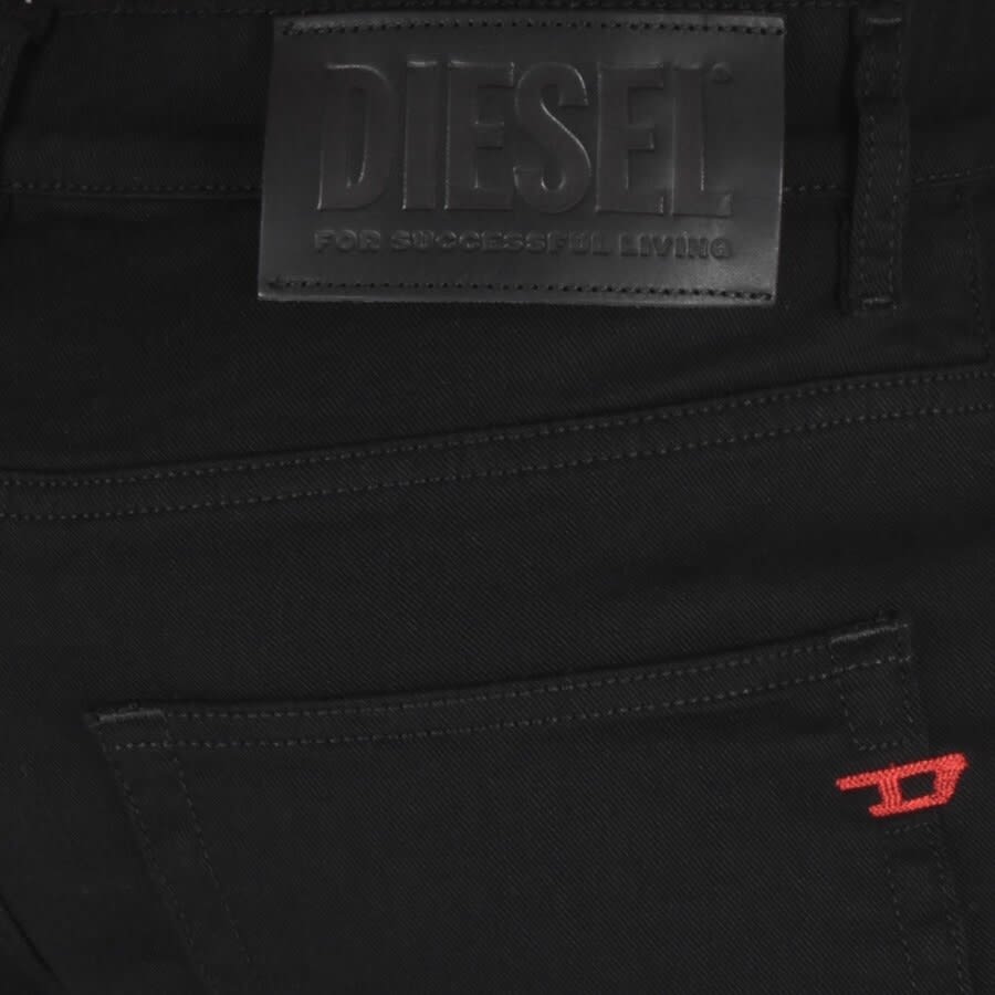 Alternative Image for ProductDiesel D Amny Skinny Fit Jeans Black3