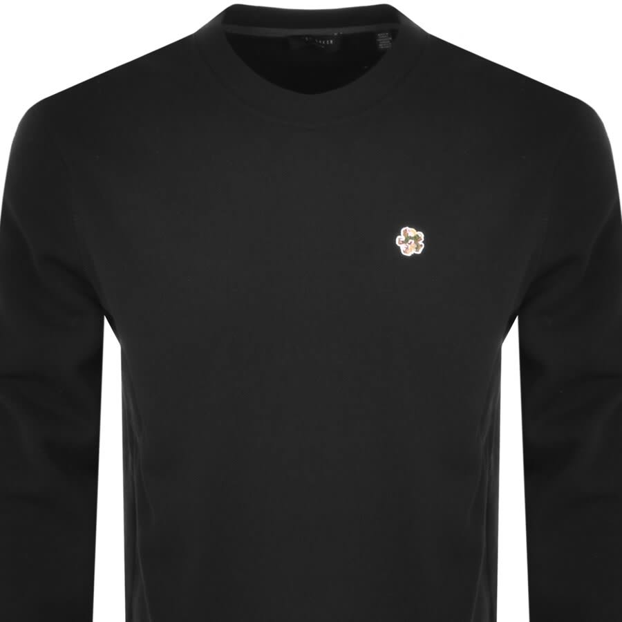 Alternative Image for ProductTed Baker Hatton Crew Neck Sweatshirt Black2