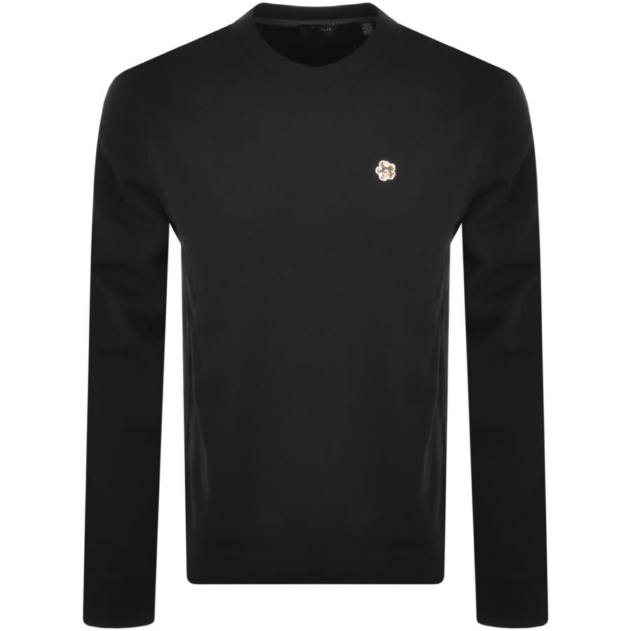 Alternative Image for ProductTed Baker Hatton Crew Neck Sweatshirt Black1