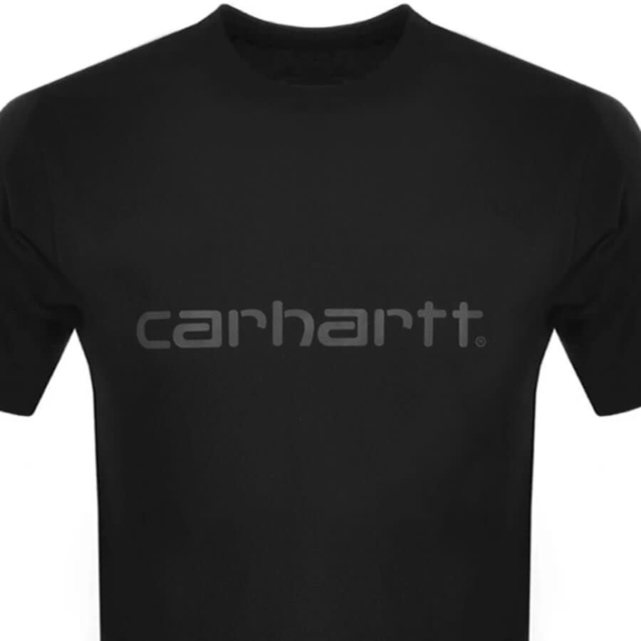 Alternative Image for ProductCarhartt Script Logo T Shirt Black2