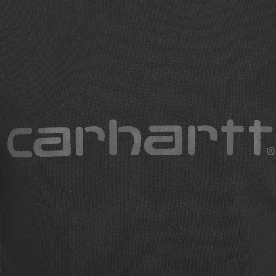 Alternative Image for ProductCarhartt Script Logo T Shirt Black3