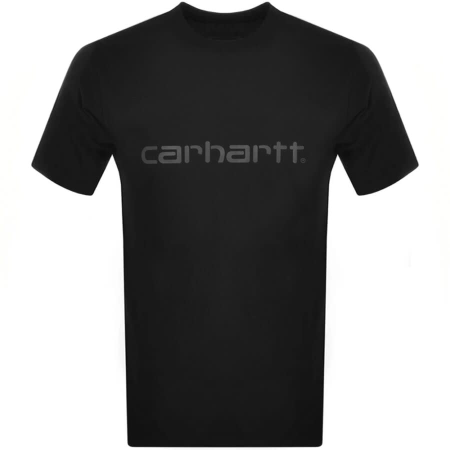 Alternative Image for ProductCarhartt Script Logo T Shirt Black1