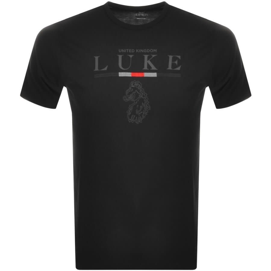 Alternative Image for ProductLuke 1977 Identitee Mix T Shirt Black1