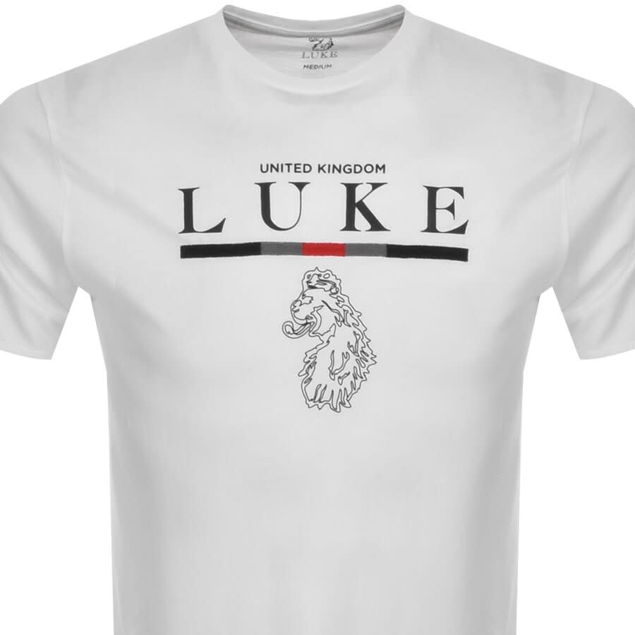 Alternative Image for ProductLuke 1977 Identitee Mix T Shirt White2