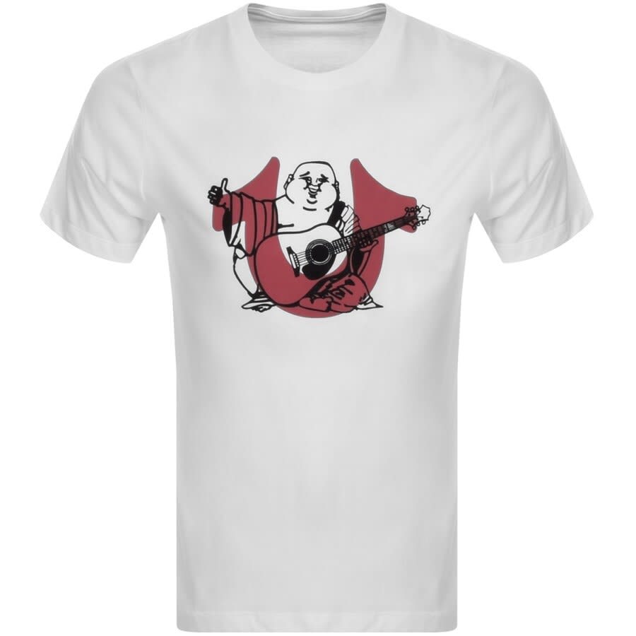Alternative Image for ProductTrue Religion Buddha Logo T Shirt White1