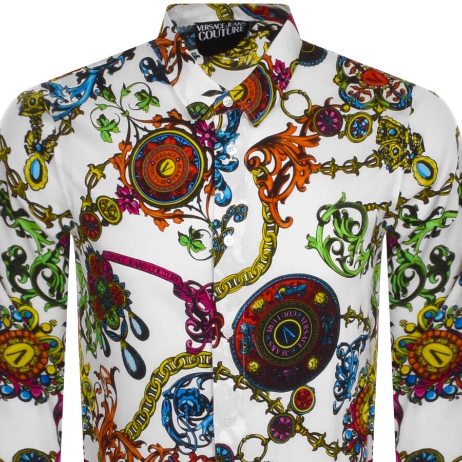 Alternative Image for ProductVersace Jeans Couture Long Sleeve Shirt White2